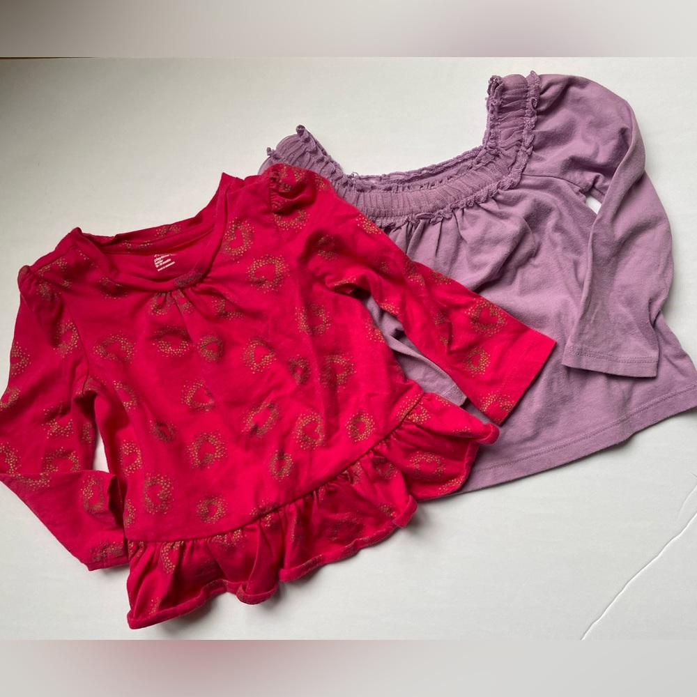 BabyGap Girls Long Sleeve Top bundle - 12-18 months